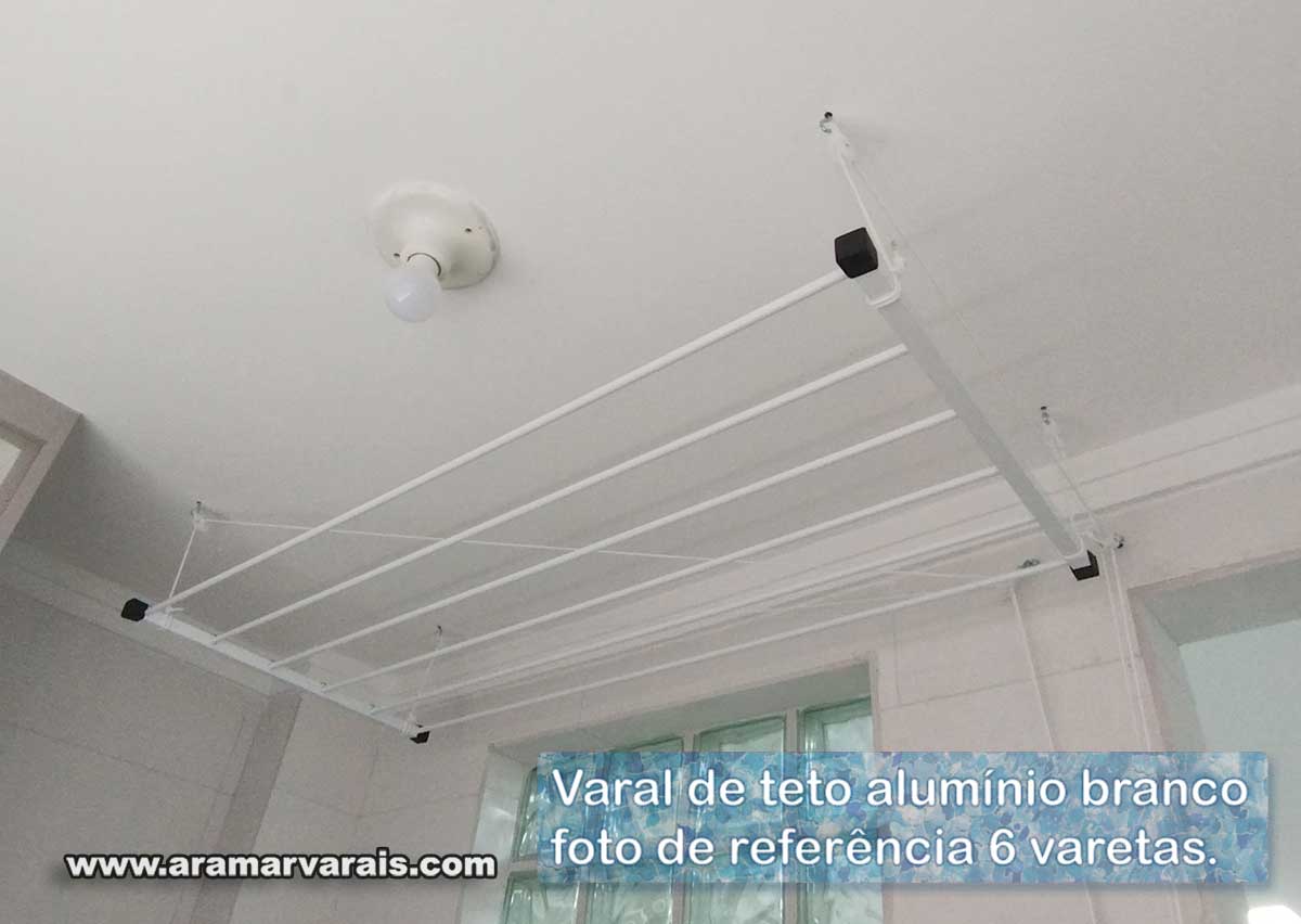varal alumínio aramar varais